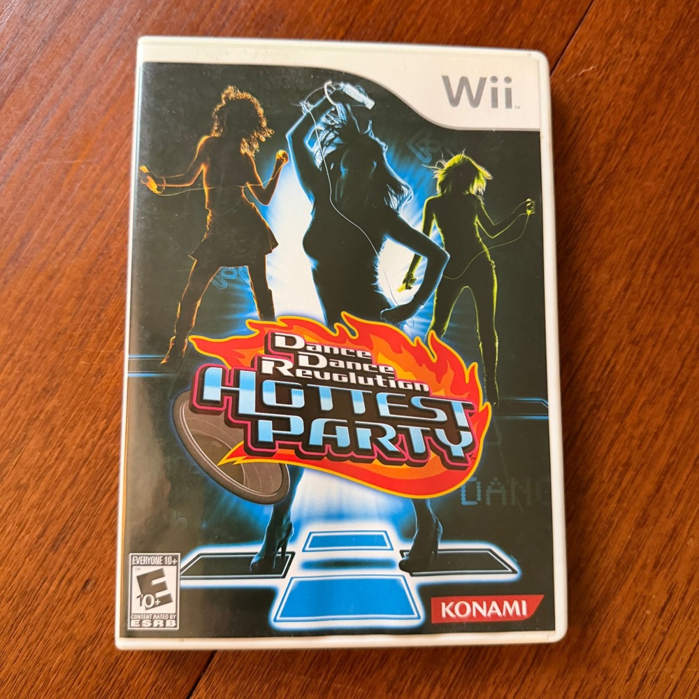Konami Dance Dance Revolution Hottest Party Nintendo Rhythm Game